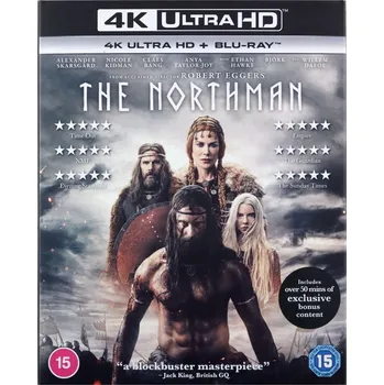 Blu-ray film The Northman [4K Ultra HD] [2022] [Blu-ray] [Region Free] Blu-ray disk