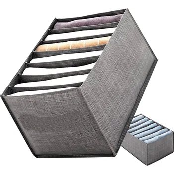 Organizér oblečení Camerazar Šedý organizér do šatní skříně pro snadné uspořádání oblečení