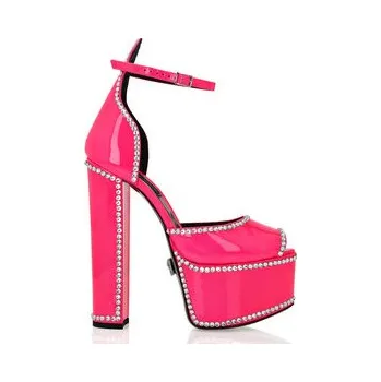 Dámské sandále PHILIPP PLEIN Sandály 15581 Růžová 38