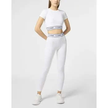 Dámské legíny Plein Sport Legíny 29103 Bílá Active Fit XL