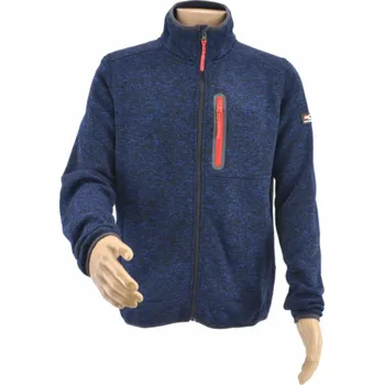 Pánská mikina AWTools T2 FLEECE MIKINA/ NAVY BLUE/ XL