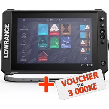 Echolot Lowrance Elite FS 12 se sondou Active Imaging 3v1 + Voucher na 3000Kč