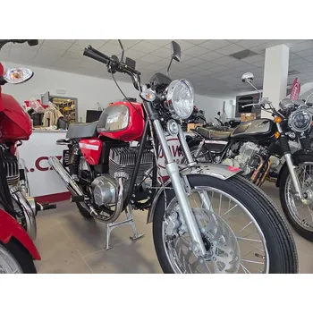 malá motorka Jawa 350 / 634 Retro červená