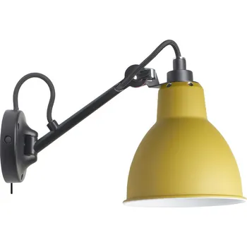Nástěnné svítidlo DCW éditions Lampe Gras N°104 E27 svítidlo k posteli Žlutá / Ano