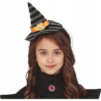 Čelenka Čelenka na hlavu Tiára Diadem Kapelusik ČARODĚJNICKÝ KLOBOUK Halloweenský ples