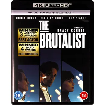 Blu-ray film Brutalista Blu-ray 4K disk