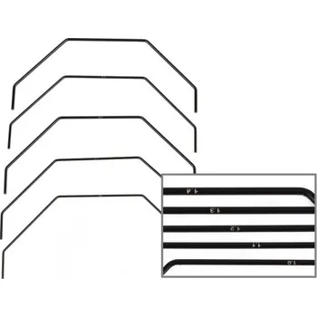 RC model B7 sada zadních stabilizátorů