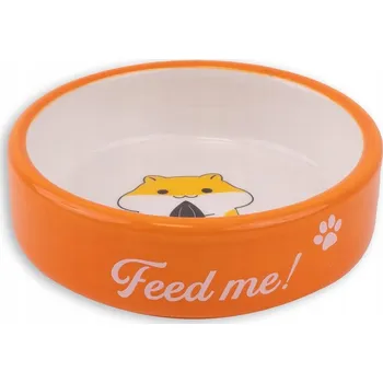 Miska pro psa HAVE A PET KERAMICKÁ MISKA PRO KŘEČKA ORANŽOVÁ 70ml