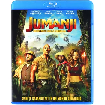 Jumanji: Welcome to the Jungle Blu-ray disk