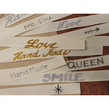 Bavlněná stuha / plátnovka šíře 30 mm, barva černá