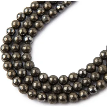 Korálek Korálky z minerálu Pyrit 4 mm