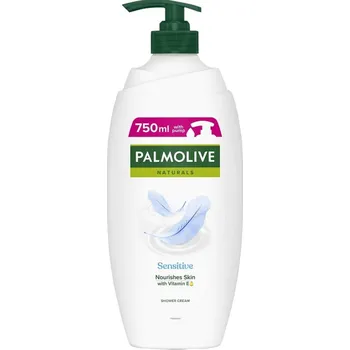 Koupelová kosmetika Palmolive Naturals Milk Sensitive Protein Sprchový gel pumpa, 750 ml