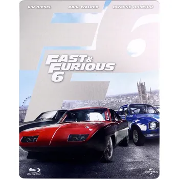 SZYBCY I WŚCIEKLI 6 STEELBOOK Blu-ray disk