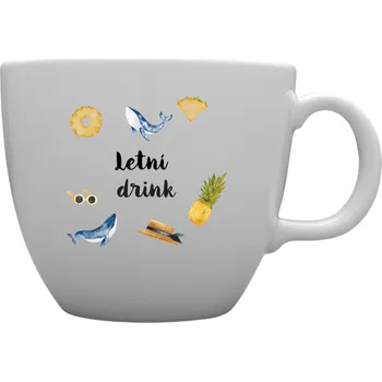 Personalizovaný MEGA XXL keramický hrnek 1000 ml s letním mixem