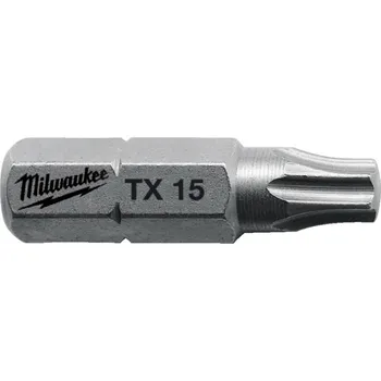 Bit MILWAUKEE Sada šroubovacích bitů Shockwave™ Impact Duty CD TX10, 25mm, 25ks