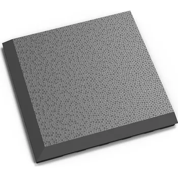 vinylová podlaha Grafitový PVC vinylový rohový nájezd "typ C" Invisible 2038, Fortelock - 14,5 x 14,5 x 0,67 cm