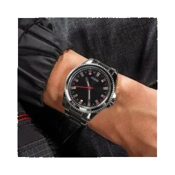 Módní doplněk Guess Hodinky GW0718G1 Stříbrná OS