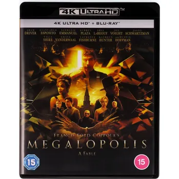 Blu-ray film Megalopolis Blu-ray 4K disk