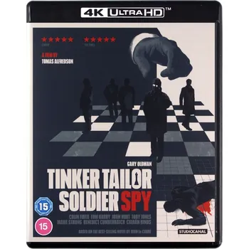 Blu-ray film Tinker Tailor Soldier Spy (Jeden musí z kola ven) Blu-ray 4K disk