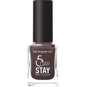 Lak na nehty DERMACOL 5 Days Stay č.57 Chocolate 11 ml