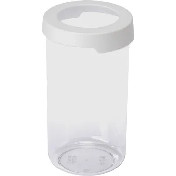 Dóza na potraviny SmartStore Dóza na suché potraviny kulatá 1,45l bílá