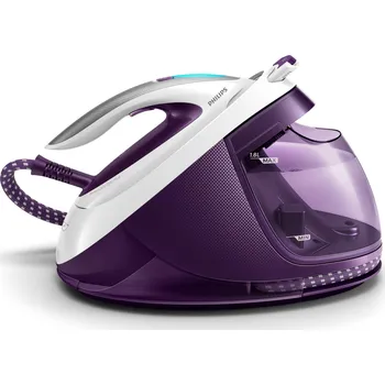 Žehlička na vlasy Philips GC9660/30 profesionální žehlička 2700 W 1,8 l Žehlicí plocha T-ionicGlide Purpurová, Bílá GC9660/30