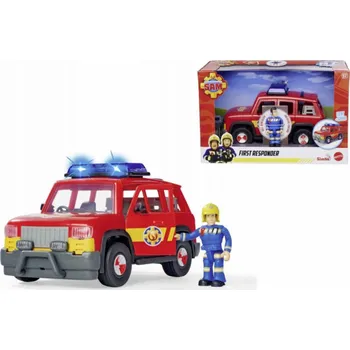 Hračka Simba Hasič Sam Jeep 4x4 Vozidlo první pomoci