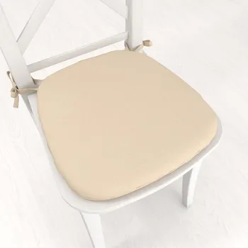 Podsedák Oblý podsedák BKS-407 Krémově béžový - 39x37x3 cm