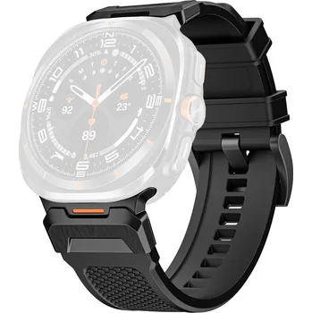 Řemínek na hodinky Řemínek Techsuit W068 pro Samsung Galaxy Watch Ultra 47mm Ultra 2 černý