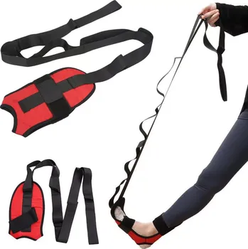 Regulovatelný pás na protahování svalů nohou 152 cm