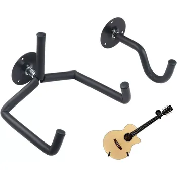 Věšák Nástěnný kytarový věšák horizontální, dvoudílný