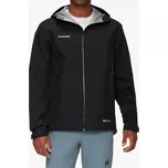 Bunda s membránou Mammut Crater Light HS Hooded Jacket - černá XXL