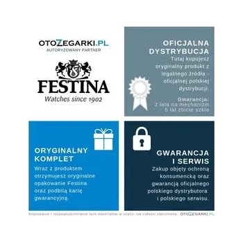Hodinky Festina Hodinky 16950/B Stříbrná OS