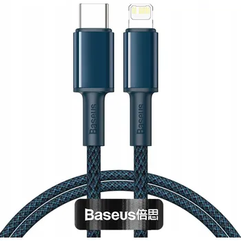 Datový kabel Kabel Baseus USB-C na Apple Lightning 2 m modrý