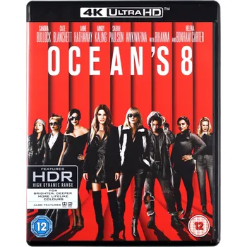 Blu-ray film Ocean's 8 Blu-ray disk