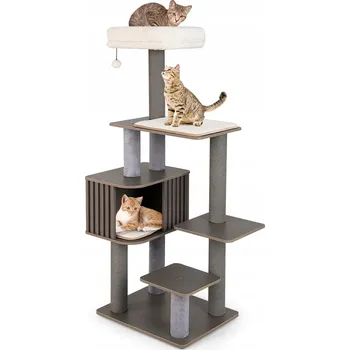 Vysoké škrabadlo Costway 101 - 160 cm