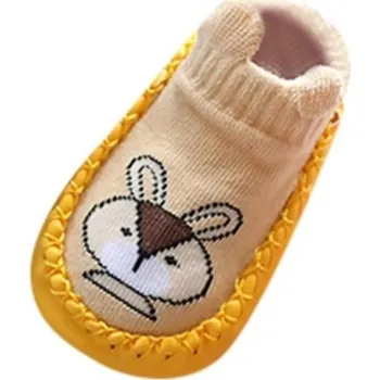 Dívčí bačkory Dětské capáčky A16 žlutá 12-18 měsíců