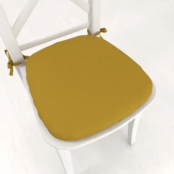 Podsedák Oblý podsedák BKU-102 Okrový - 39x37x3 cm