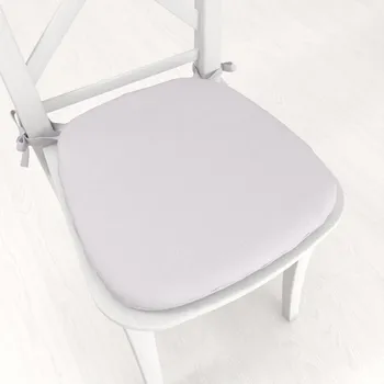 Podsedák Oblý podsedák BKS-408 Studená světle šedá - 39x37x3 cm