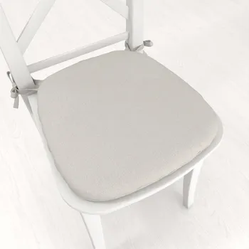 Podsedák Oblý podsedák BKU-101 Světle šedý - 39x37x3 cm