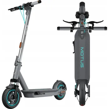 Elektrokoloběžka Elektrická koloběžka Motus Scooty 10 Plus 2022 500W 60km 10" Šedá