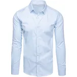 Elegantní světle modrá pánská košile DX2614 Velikost: M