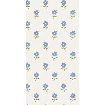 Papírový ubrousek Ib Laursen Papírové ubrousky Blue flower / Cream – 16 ks