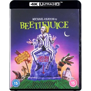 Blu-ray film Beetlejuice na Blu-ray 4K disku
