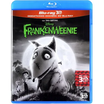 Blu-ray film FRANKENWEENIE 3D Blu-ray 3D disk