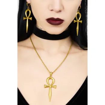 Přívěsek obojek KILLSTAR - Resurrection - Gold