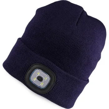 Čepice Čepice s LED světlem unisex Varianta: 2 modrá tmavá, Balení: 1 ks