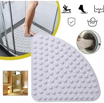 Protiskluzová podložka MATA PRYSZNICOWA PROTISKLUZOVÁ PODLOŽKA DO SPRCHY, KOUPELNOVÁ ROHOŽKA 54 X 54 CM