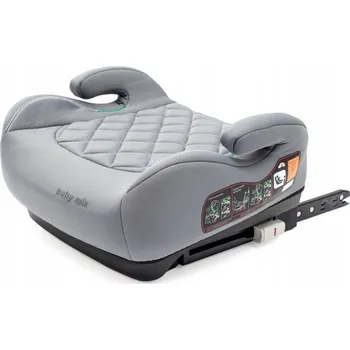 Autosedačka BabyMix autosedačka podsedák Hero Plus i-Size ISOFIX šedá