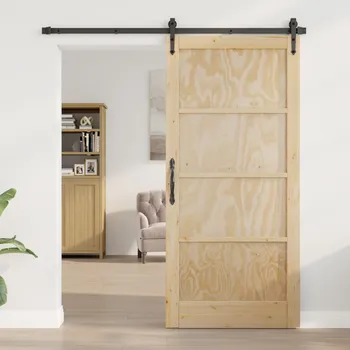 Vchodové dveře OMAXI Vnitřní dveře Hnědá 93 x 202 cm Překližka 559968